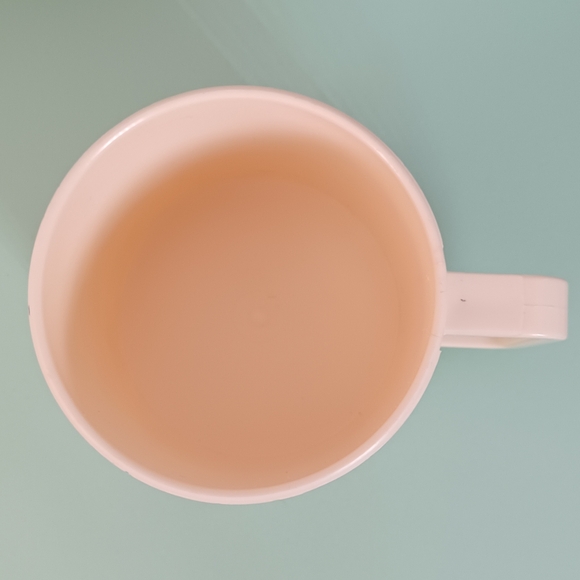 VINTAGE THE WALT DISNEY COMPANY SUPERSEAL CHILD'S HANDLED TRAIN MUG MICKEY, ETC. - Picture 5 of 9